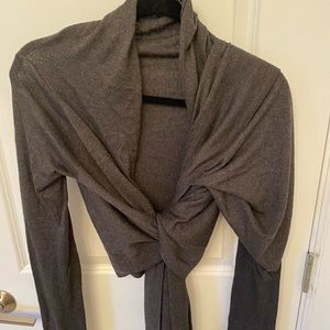 BCBG convertible cardigan sweater